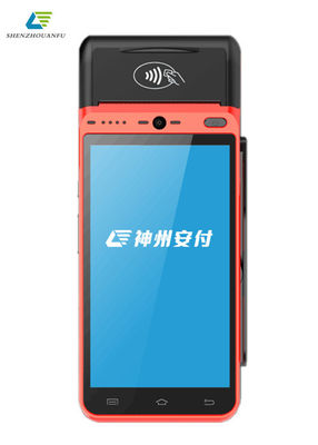 5.5 インチ高速プリンター アンドロイド スマート POS ターミナルサポート 4G Wifi