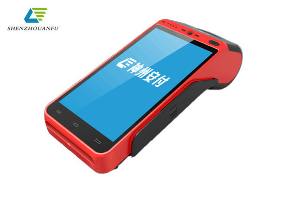 5.5 インチ高速プリンター アンドロイド スマート POS ターミナルサポート 4G Wifi