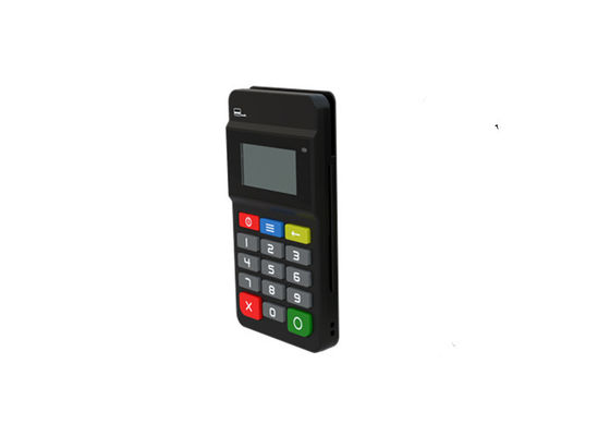 RoHs Bluetooth POS機械アンドロイド12mm EMV MPOSのクレジット カードの強打