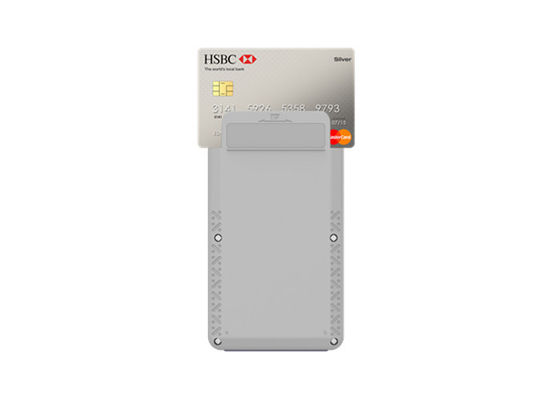 安全なモバイルカード決済 ブルーテッド MPOS 端末と EMV PCI チップ
