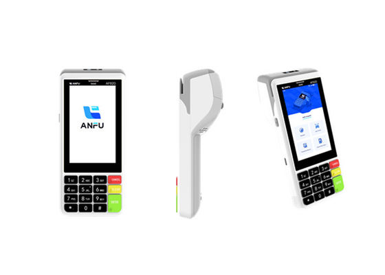 ANFU EMV認定 Android モバイルスマート決済 POS 4g ハンドヘルド スワイピングカード決済 POS端末 NFCリーダー