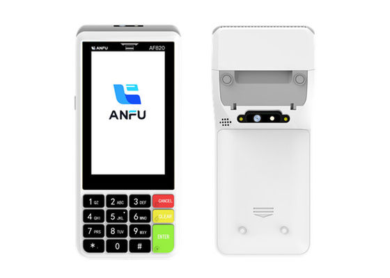 ANFU スマート POS 端末 プリンタ タッチスクリーン POS マシン 手持ち POS NFC