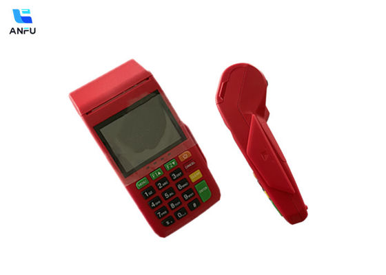 プリンタ Wifi 2G 4G EMV PCI 認証付き NFC ハンドヘルド モバイル POS ターミナル
