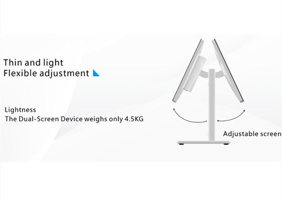 Androidタッチダブルスクリーン POSシステム 訪問者管理システム